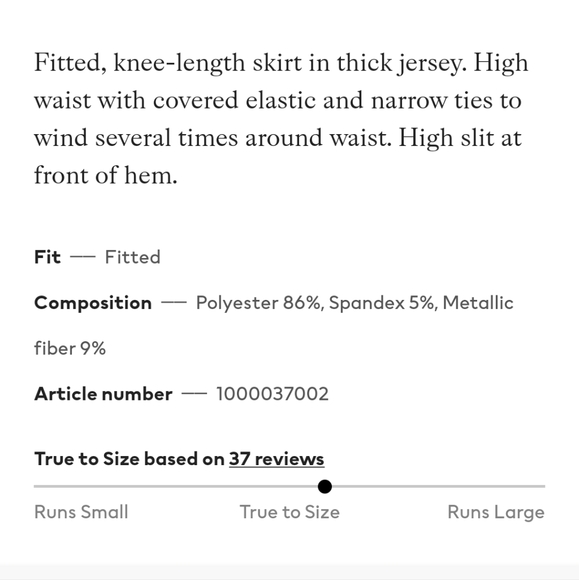 NWT H&M Divided Brown midi skirt - Picture 4 of 6